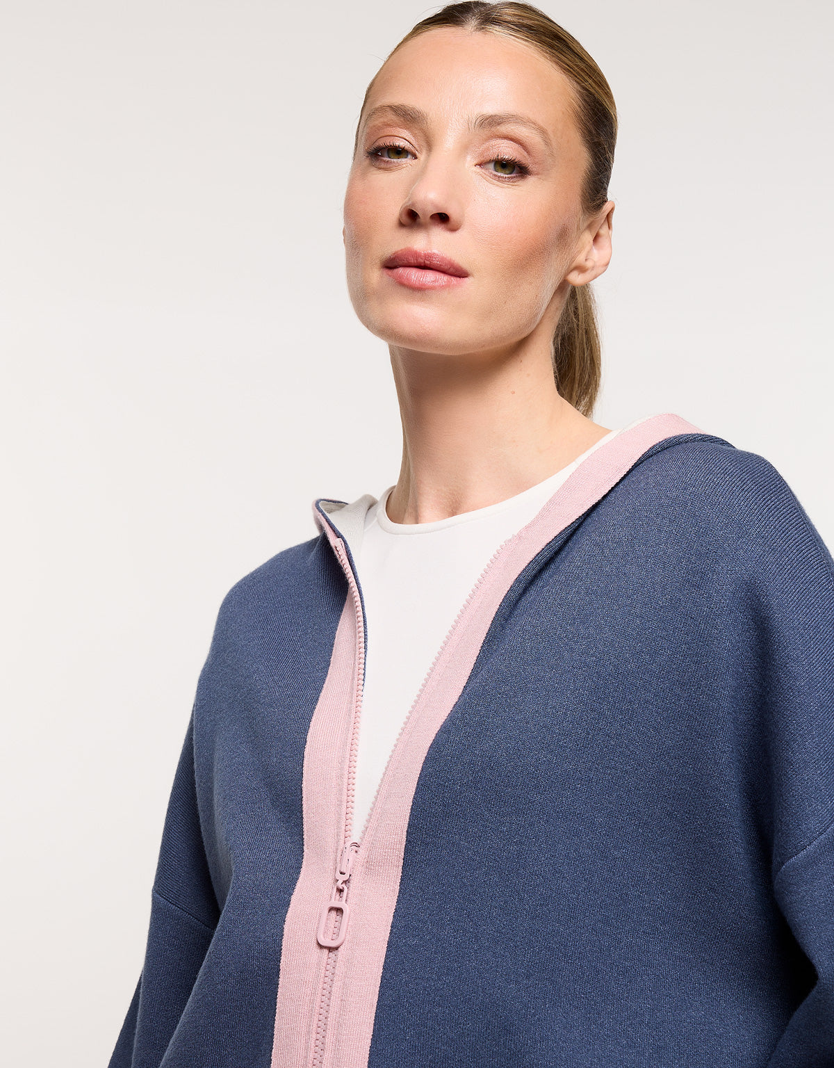 Chaqueta Poncho Azul Marino - Melbina 2