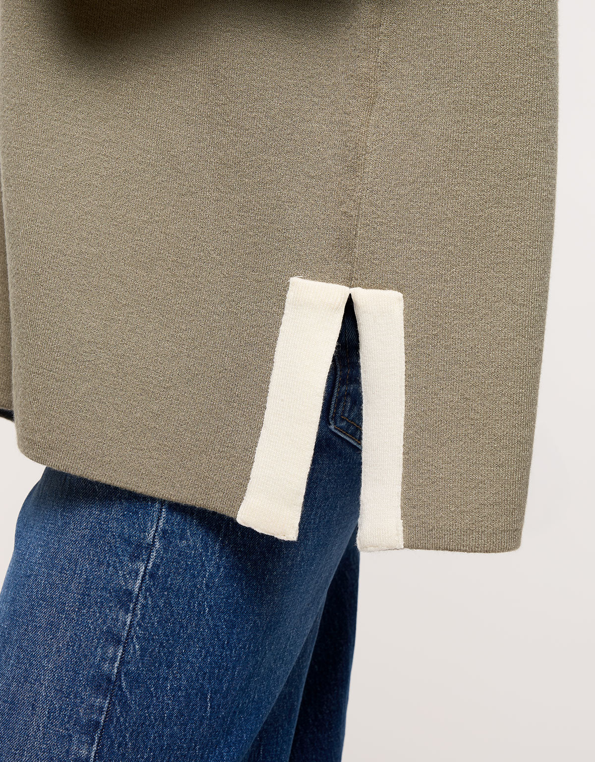 Chaqueta Poncho Caqui - Melbina - 6