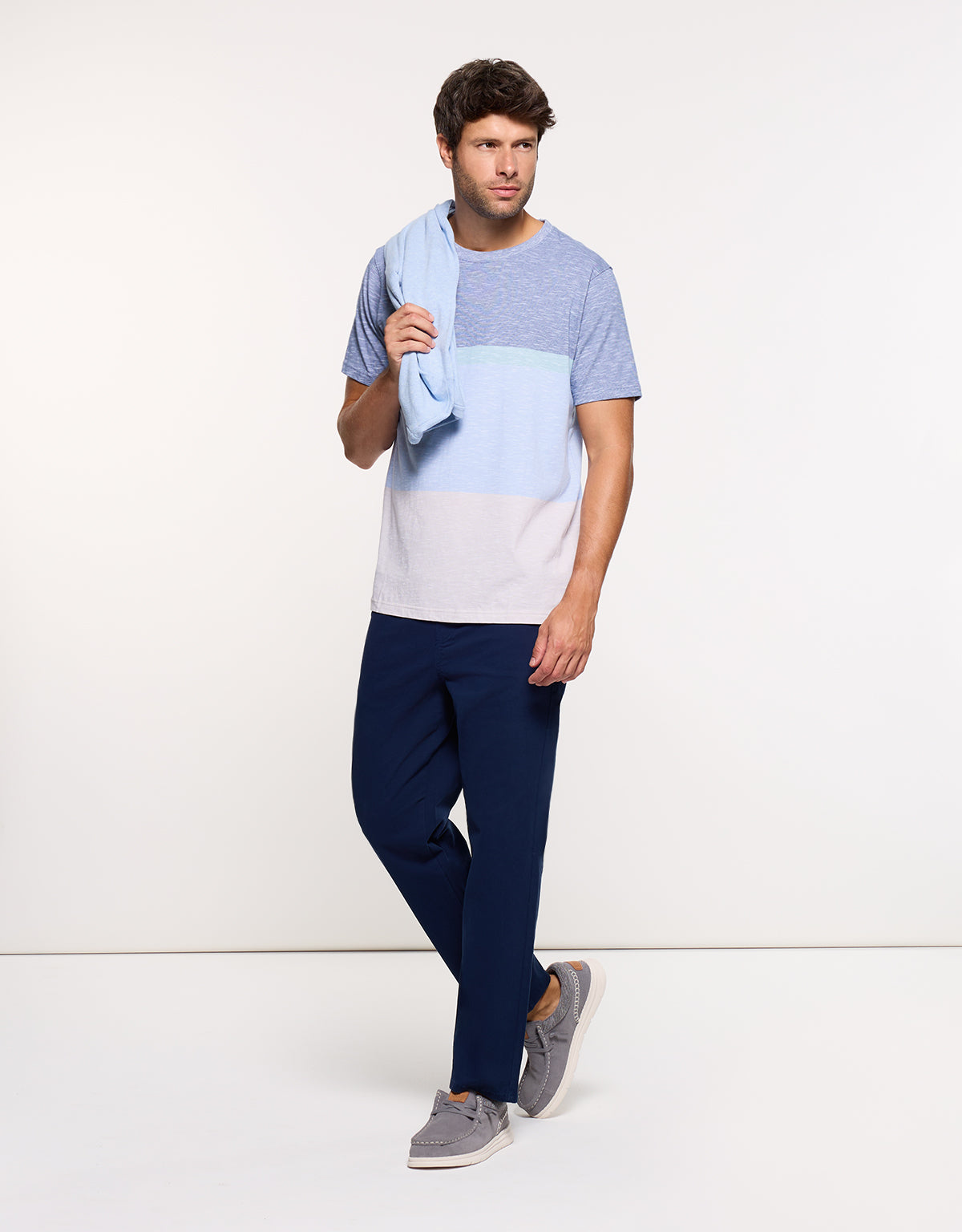 Camiseta Manga Corta Azul - Galosa 6