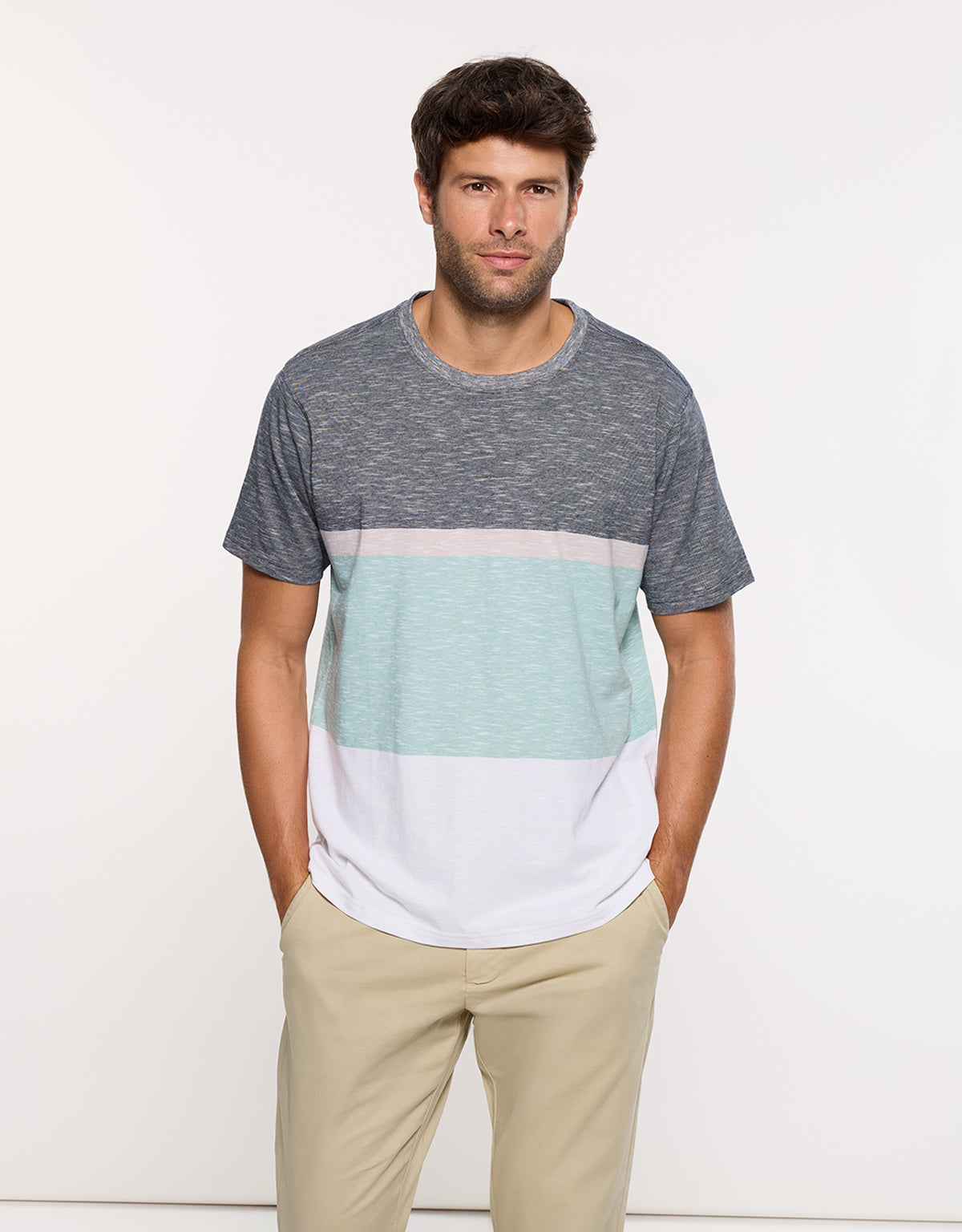 Kurzarm-T-Shirt Grün - Galosa