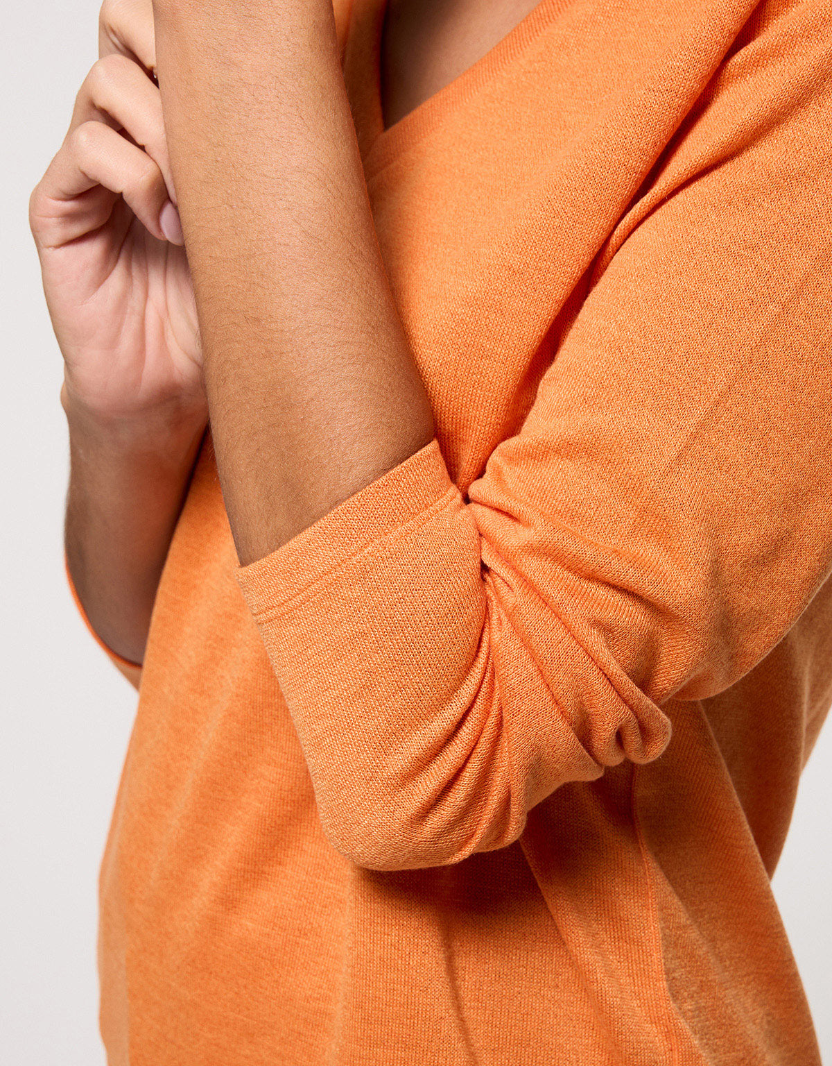 Camiseta Manga Larga Naranja - Imarama 5