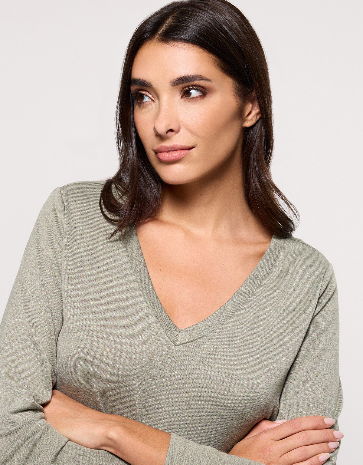 Camiseta Manga Larga Caqui - Imarama 2