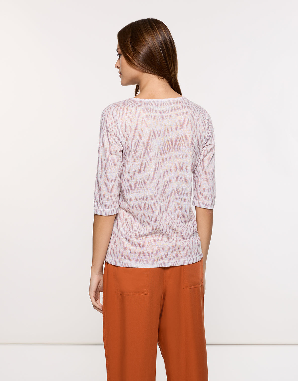 Camiseta Manga Media Beige - Alcavista 4