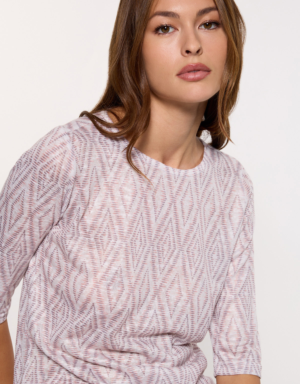 Camiseta Manga Media Beige - Alcavista 5