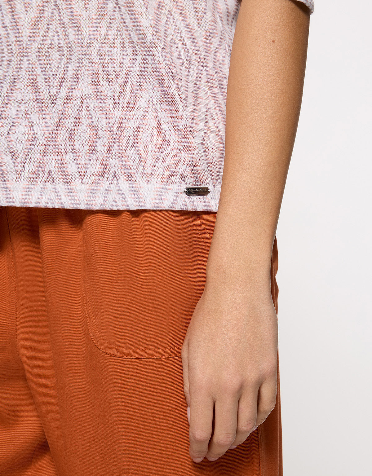 Camiseta Manga Media Beige - Alcavista 6