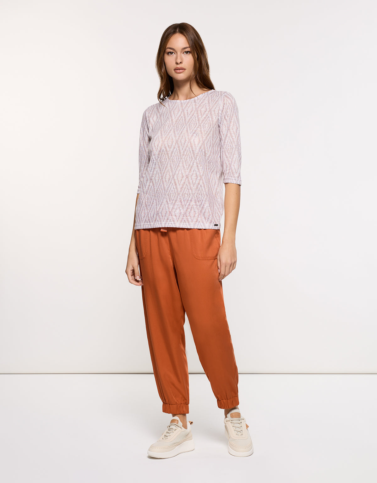 Camiseta Manga Media Beige - Alcavista 7