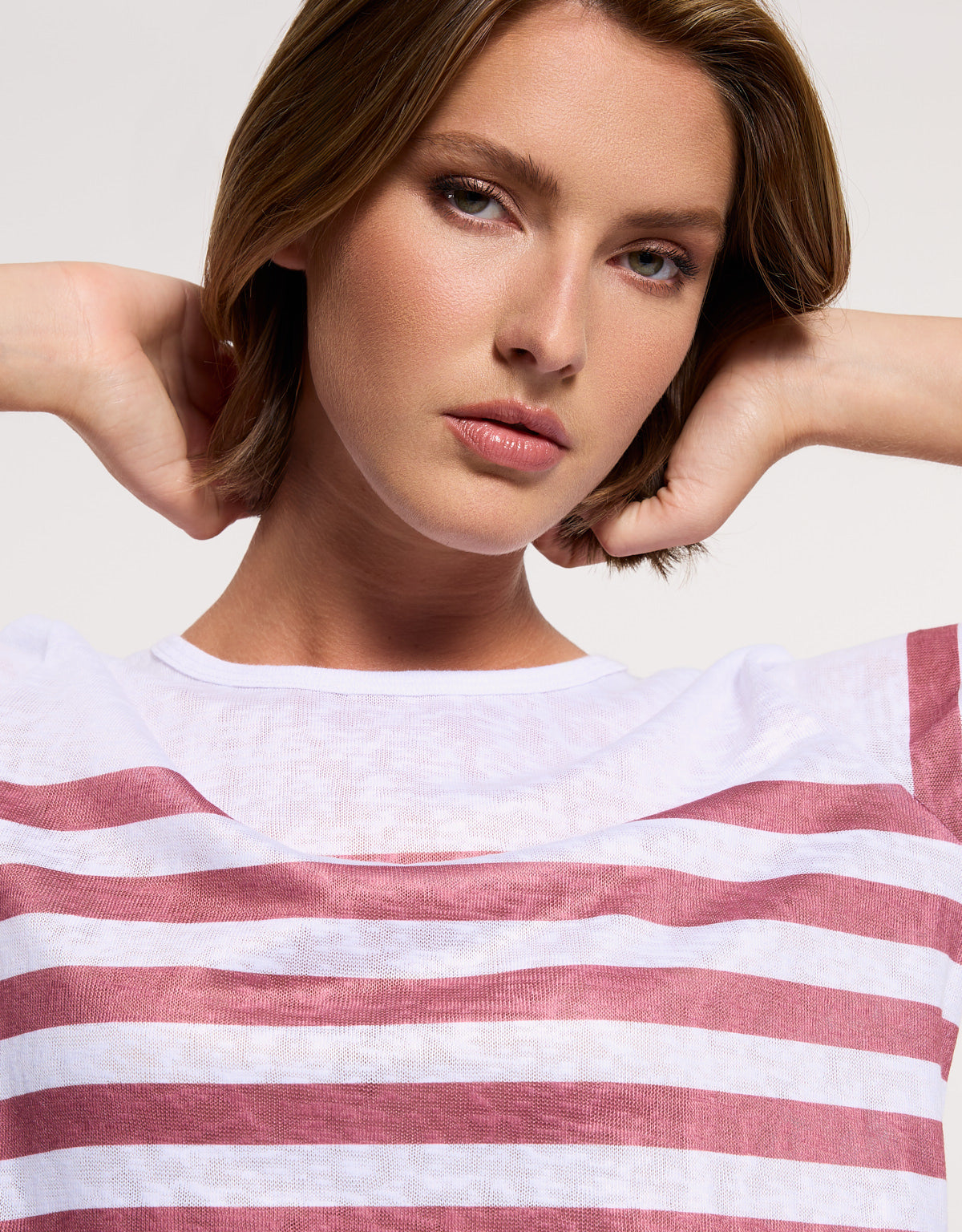 Camiseta Manga Media Rosa - Malberry 2