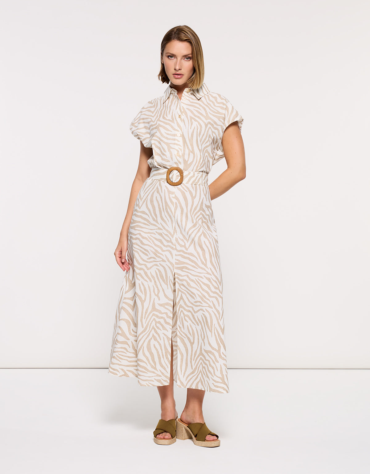 Vestido Midi Blanco - Clar