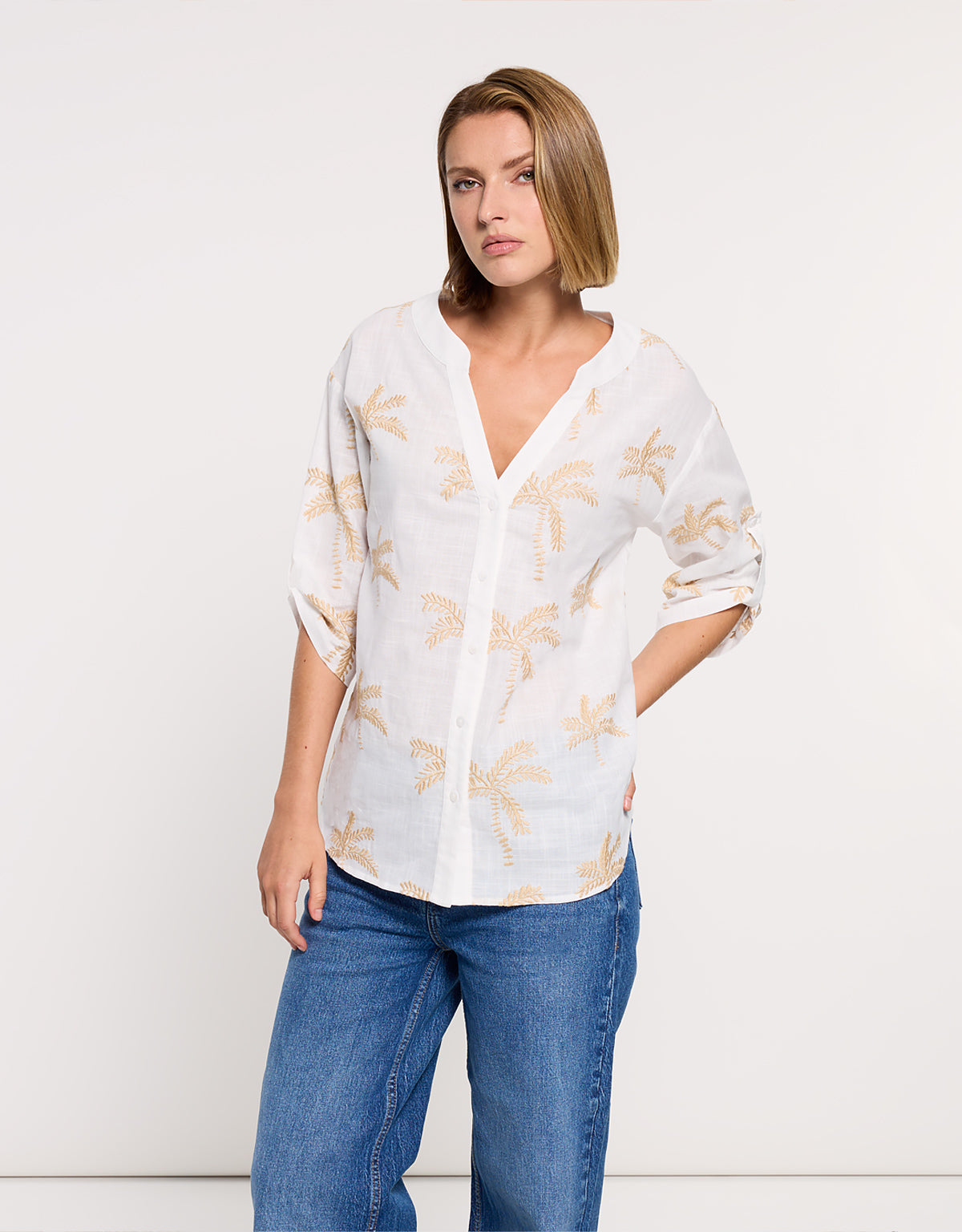 Camisa Manga Larga Blanco - Australis