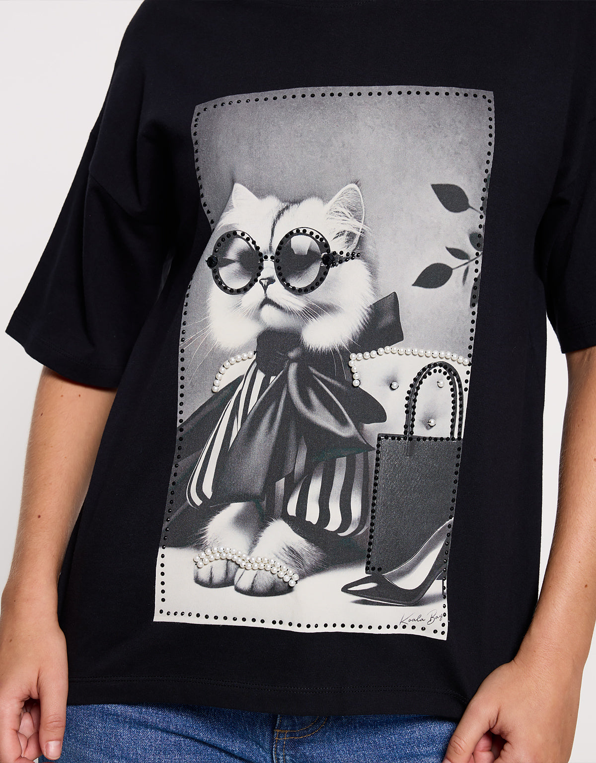 Camiseta Manga Corta Negro - Gatet 3