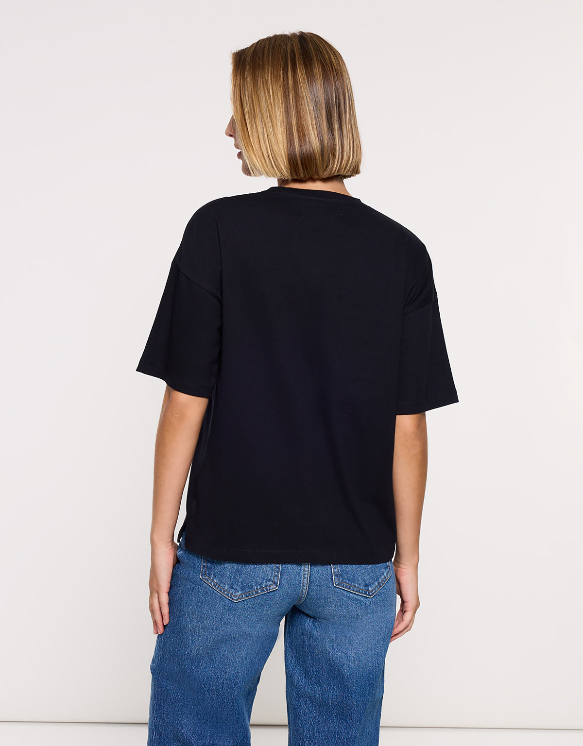 Camiseta Manga Corta Negro - Gatet 5