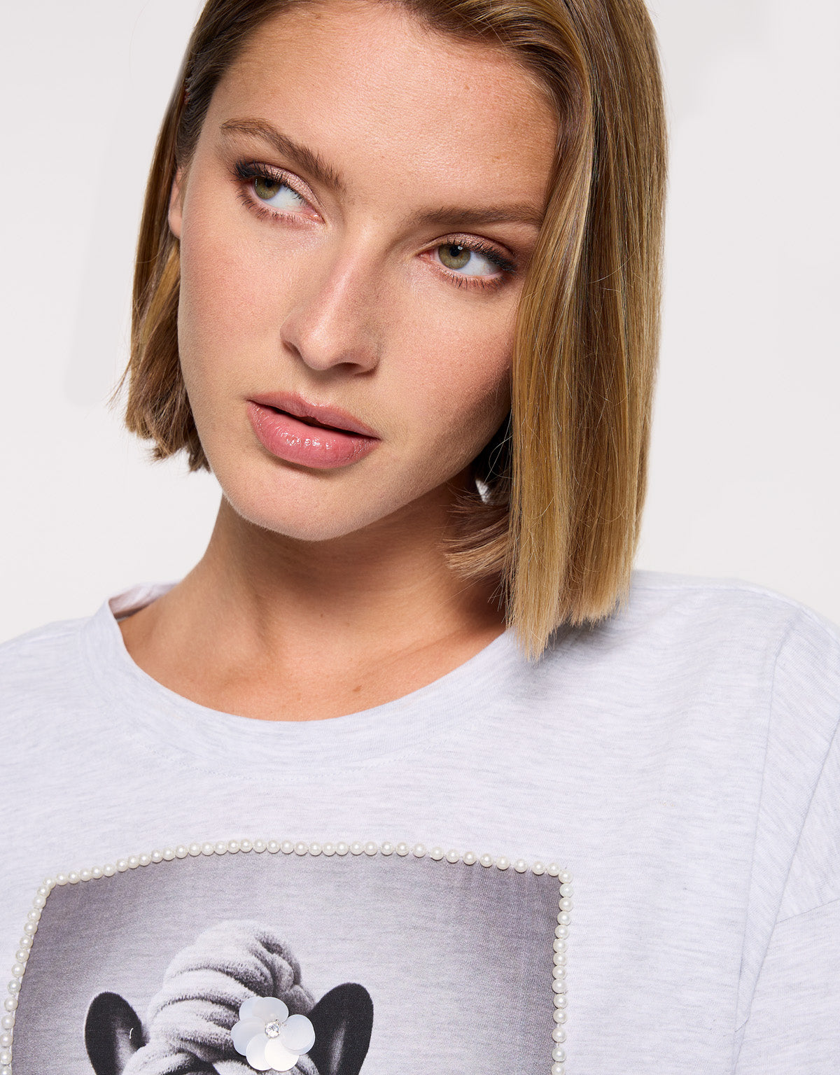 Camiseta Manga Corta Gris - Dogy 2