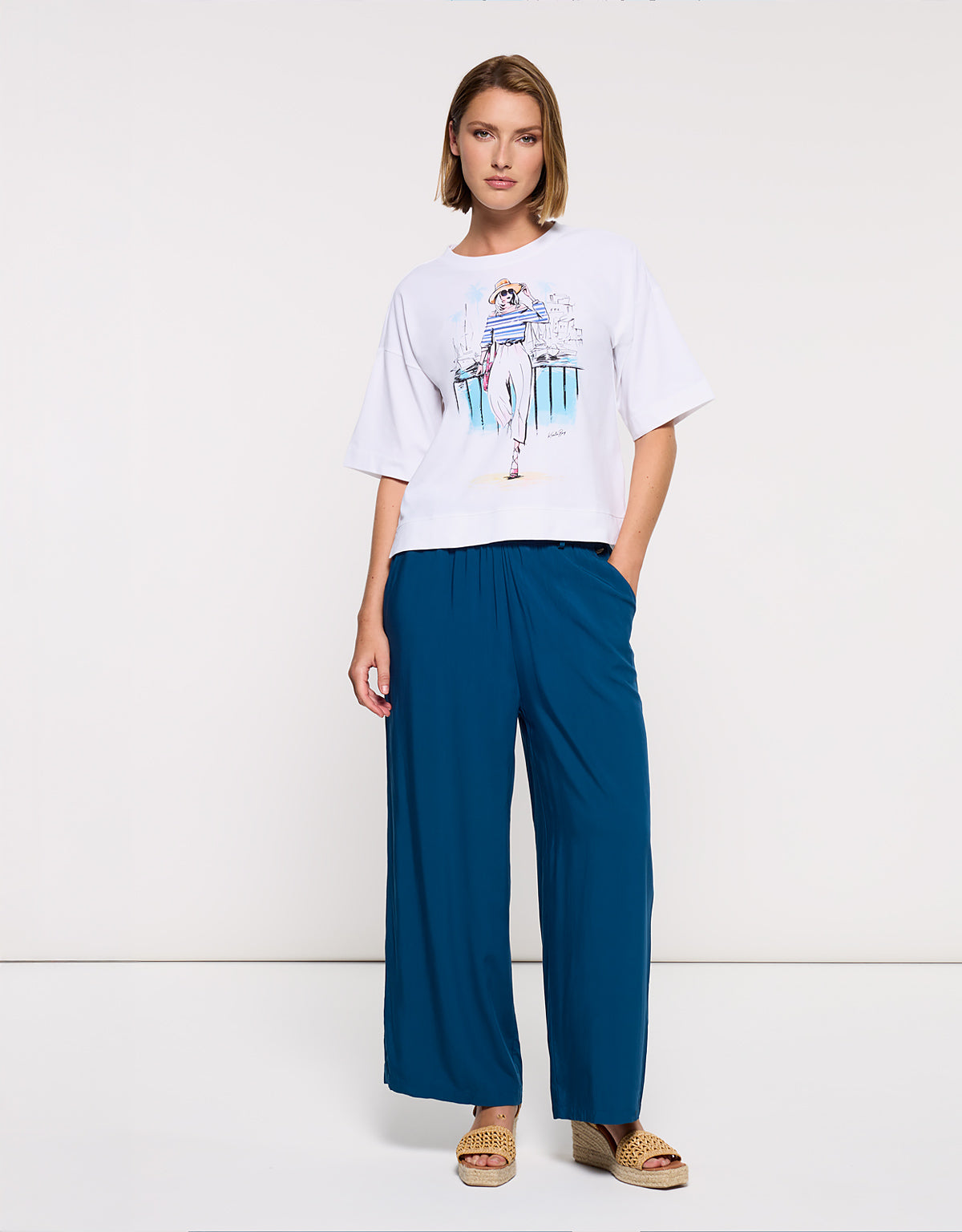 Camiseta Manga Corta Blanco - Fregur 7