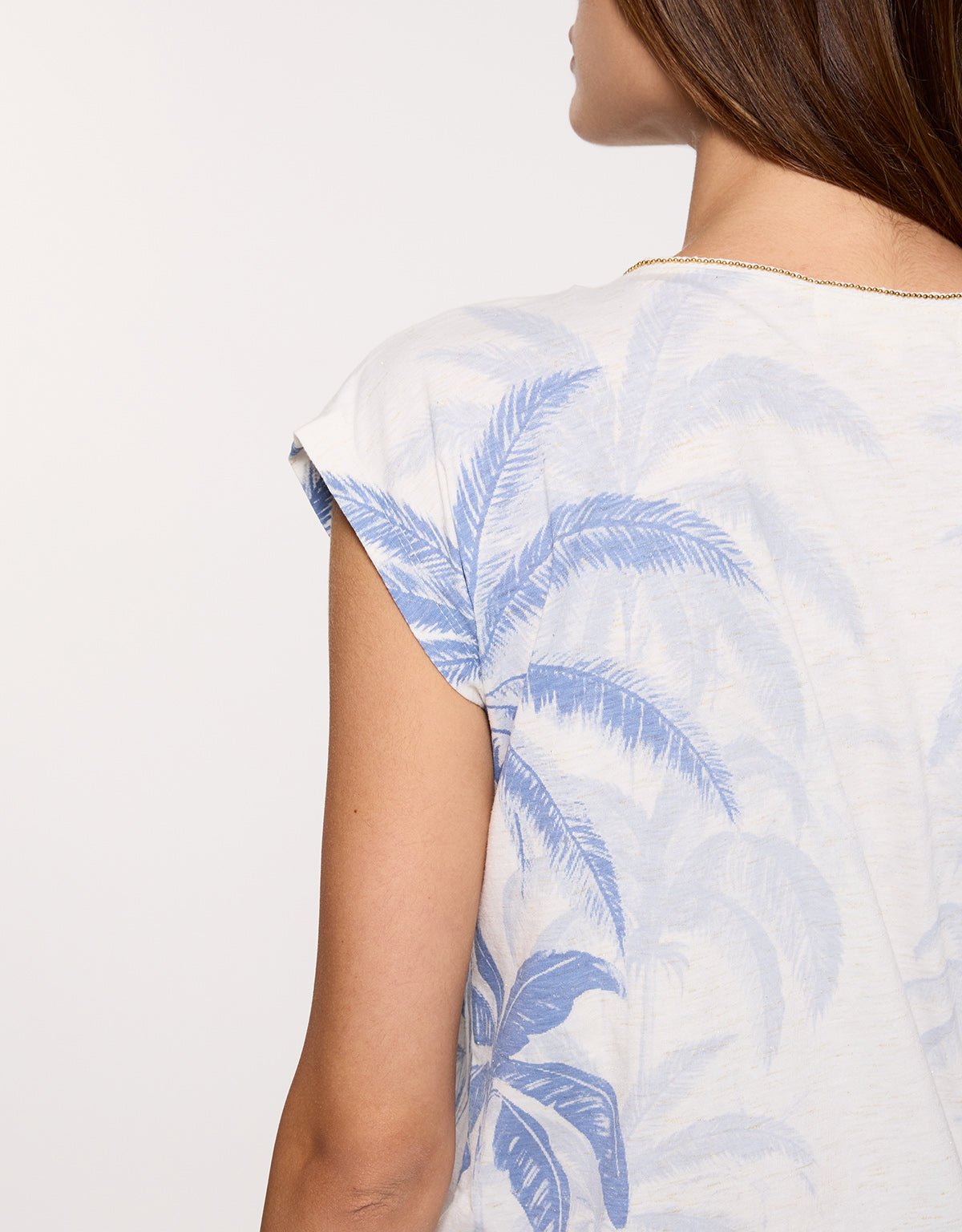 Camiseta Manga Corta Azul - Leaverna 6