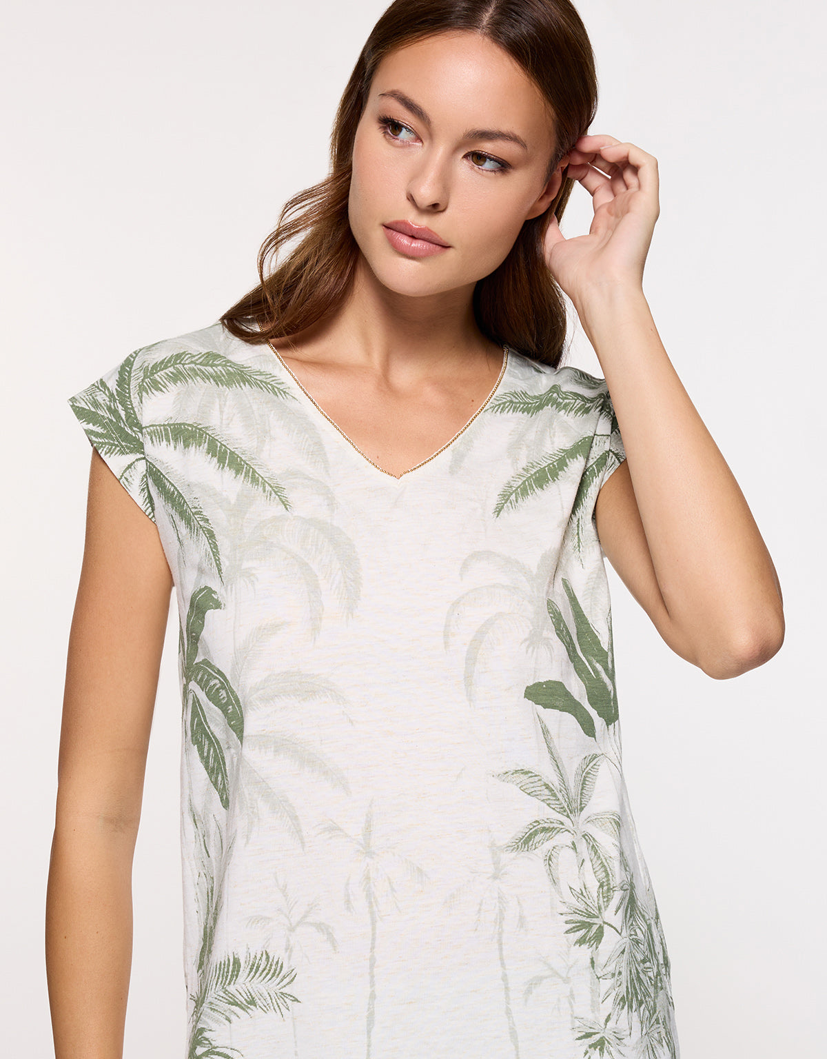 Camiseta Manga Corta Verde - Leaverna 2