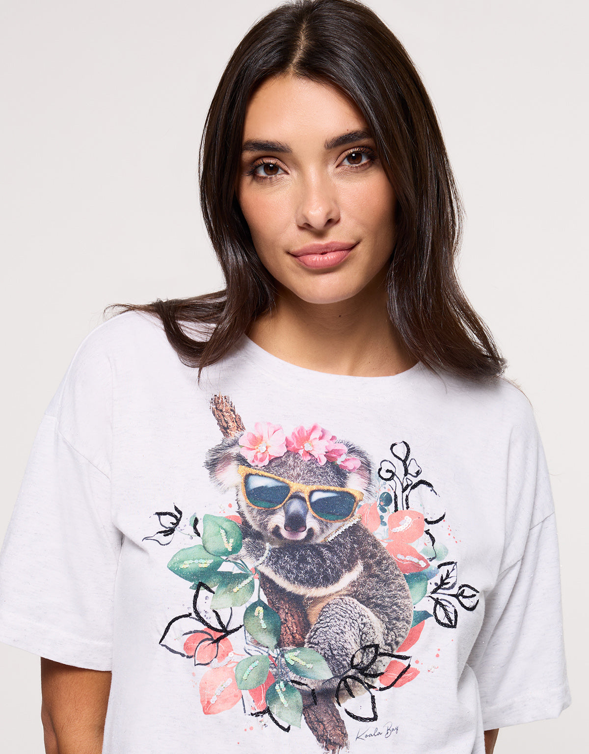 Camiseta Manga Corta Gris Claro - Kolala 2