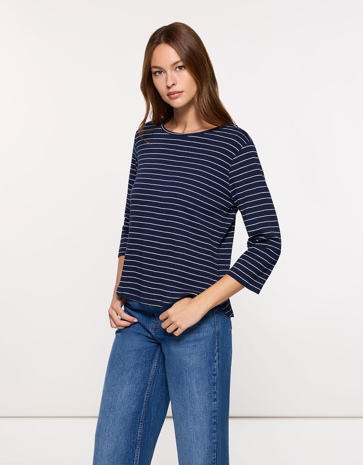 Camiseta Rayas Azul Marino - Teluk 3