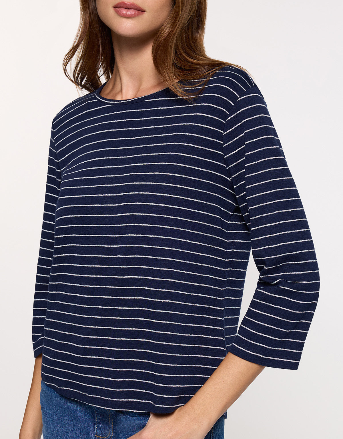 Camiseta Rayas Azul Marino - Teluk 4