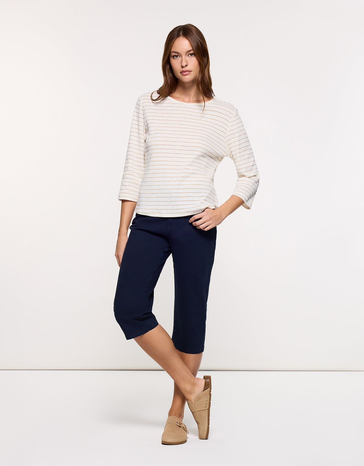 Camisetas Rayas Blanco - Teluk 7