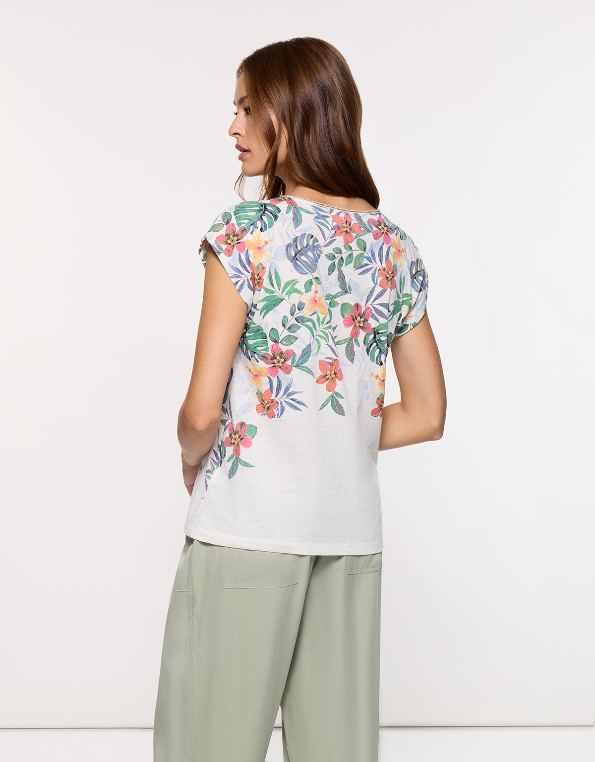 Camiseta Manga Corta Blanco - Hibimon 4