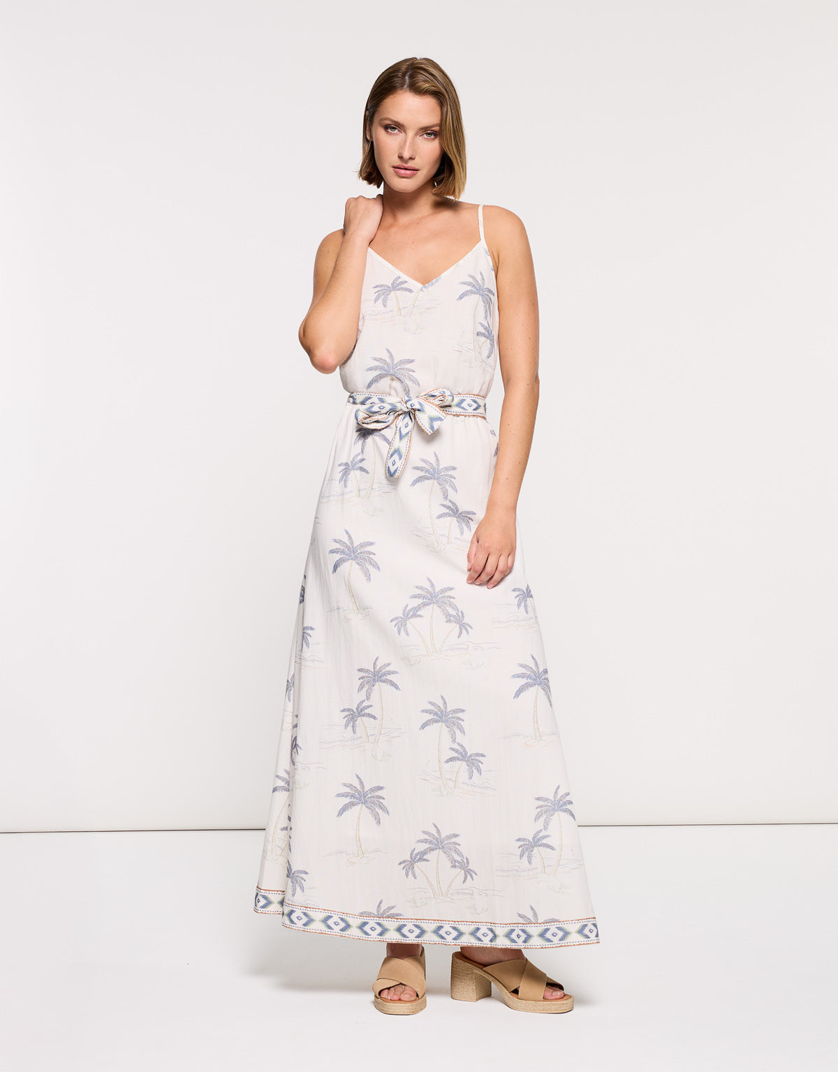 Vestido Largo Blanco - Jebelin