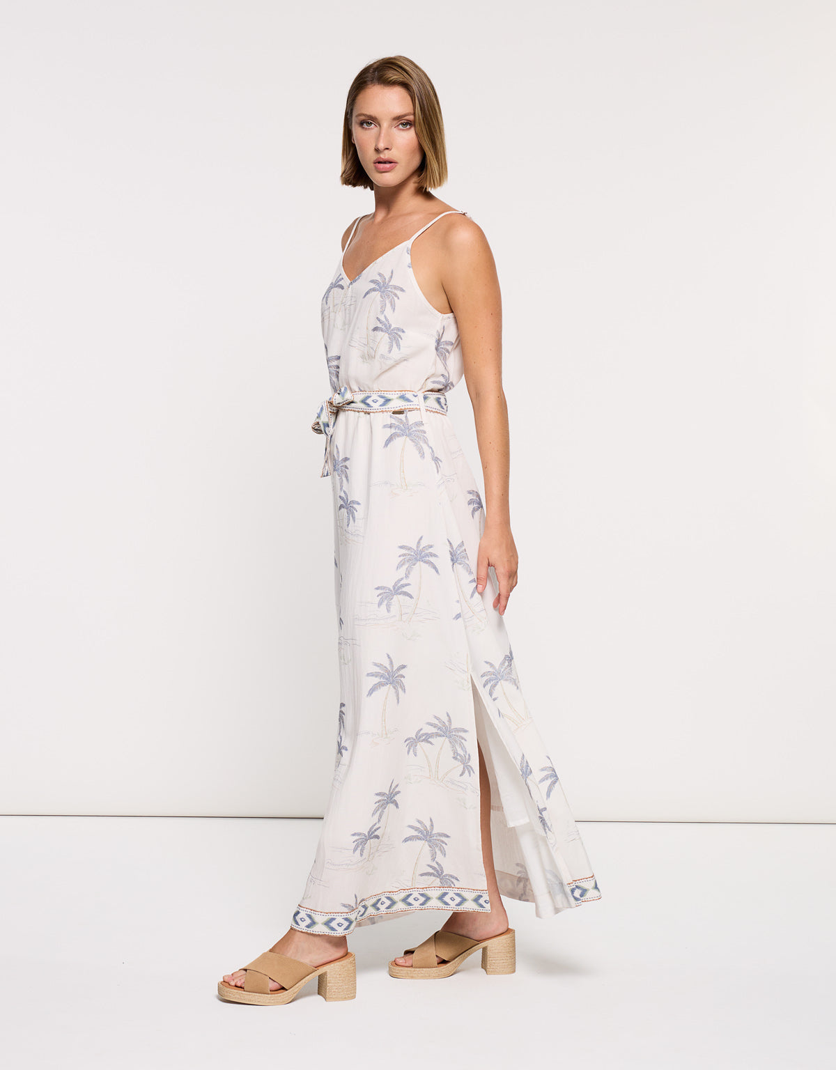 Vestido Largo Blanco - Jebelin 3