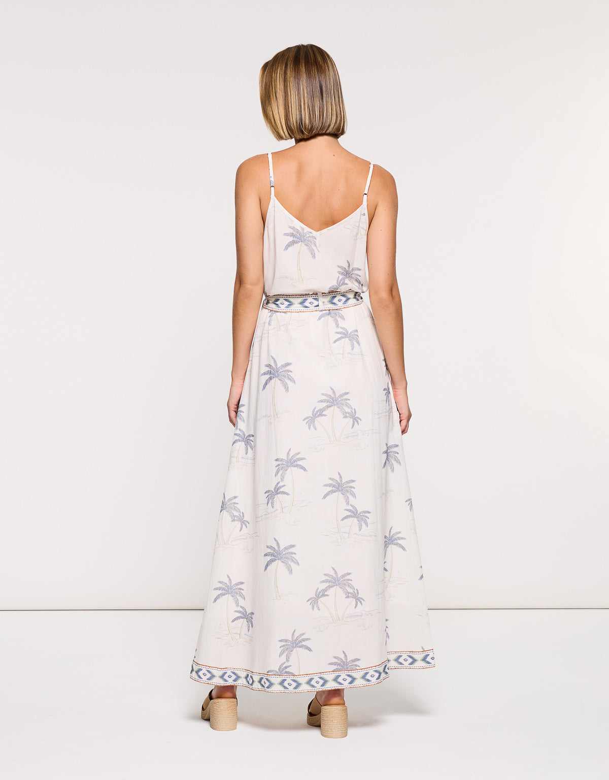 Vestido Largo Blanco - Jebelin 4