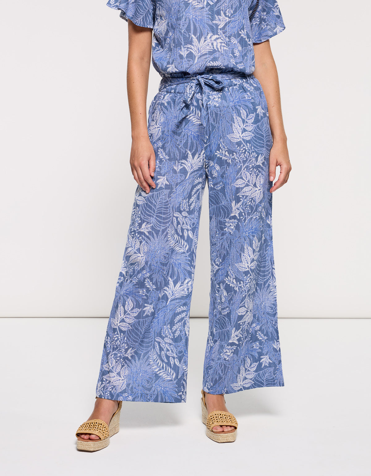 Pantalón Largo Azul - Lamba