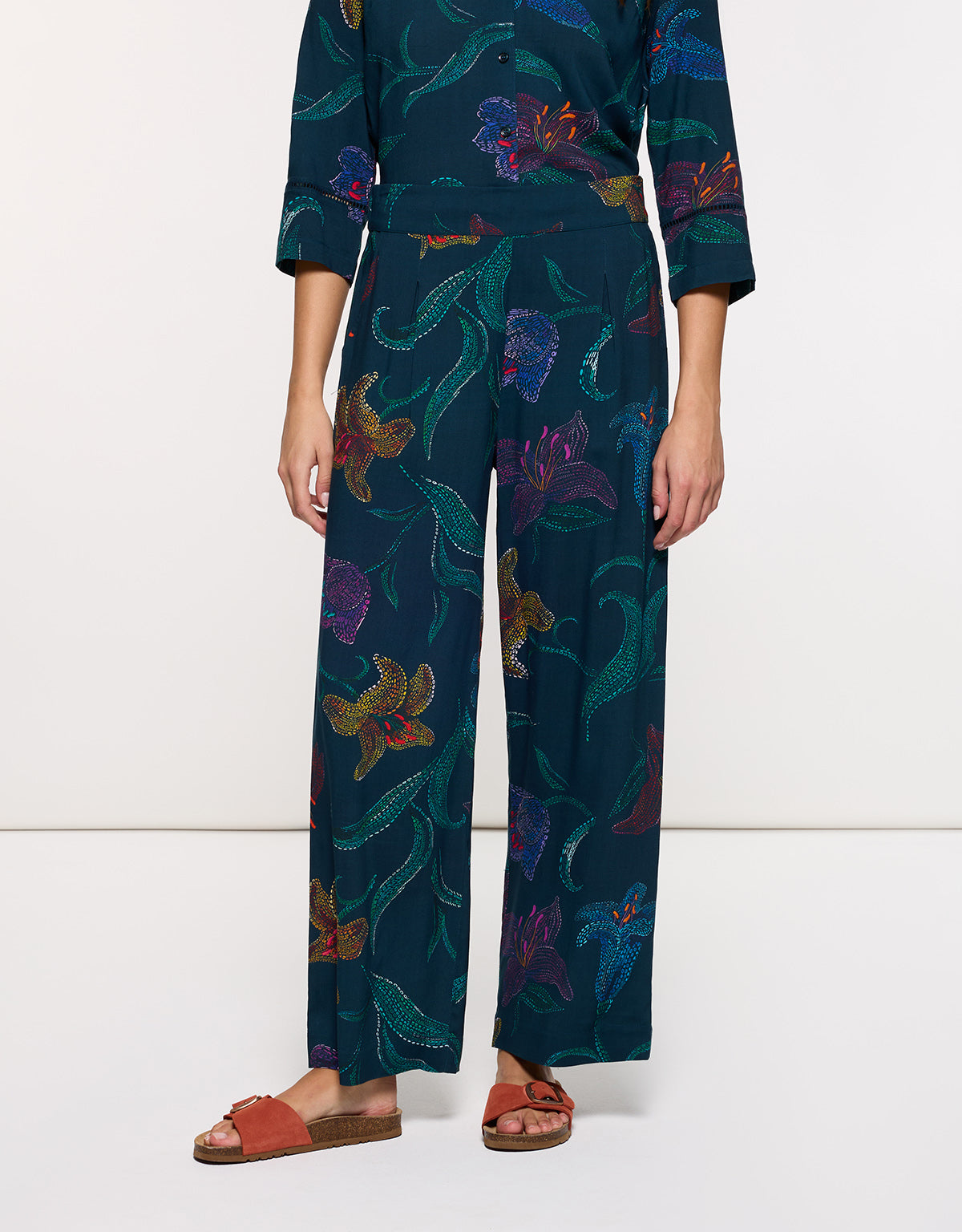 Pantalón Largo Multicolor - Florpan