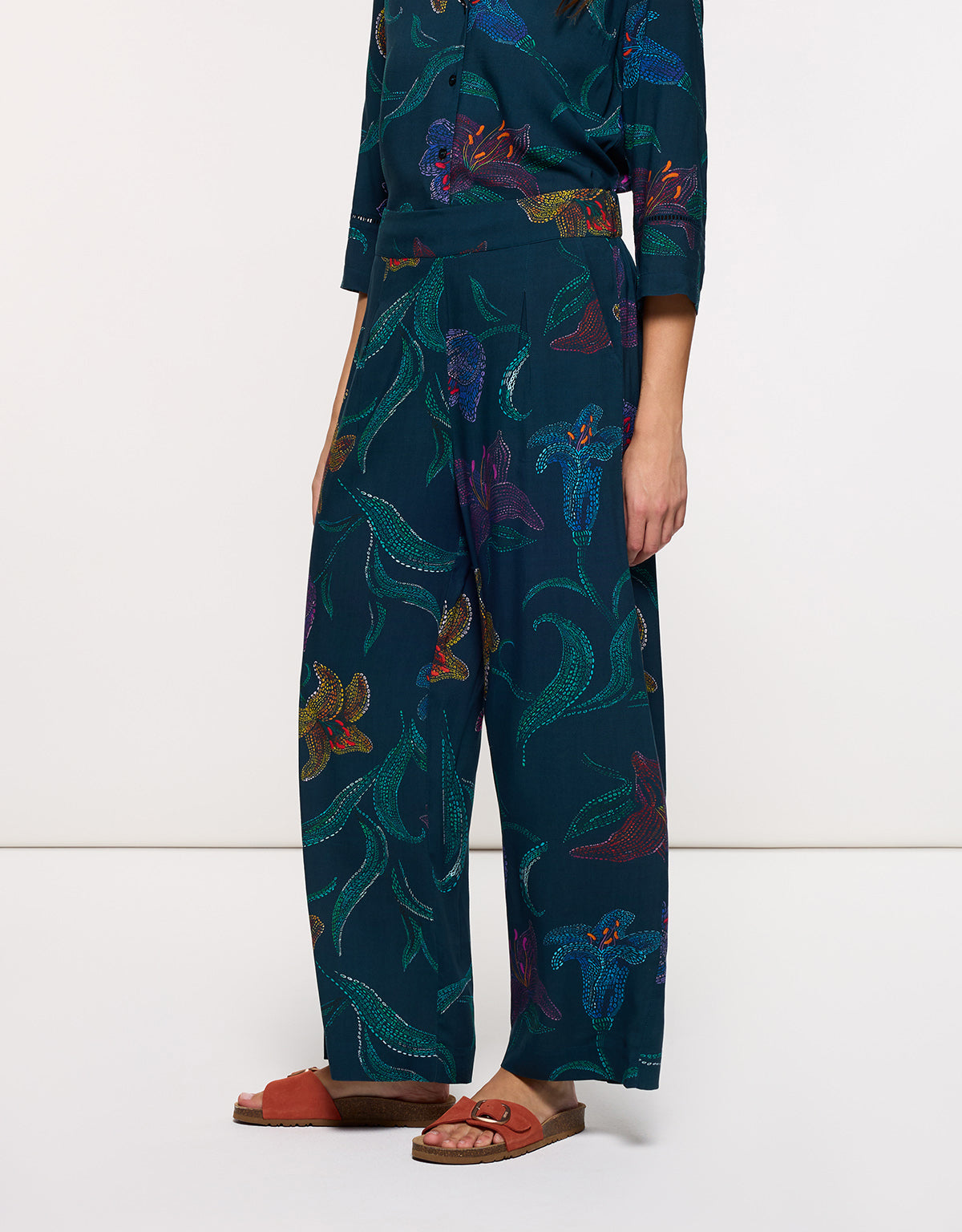 Pantalón Largo Multicolor - Florpan 3