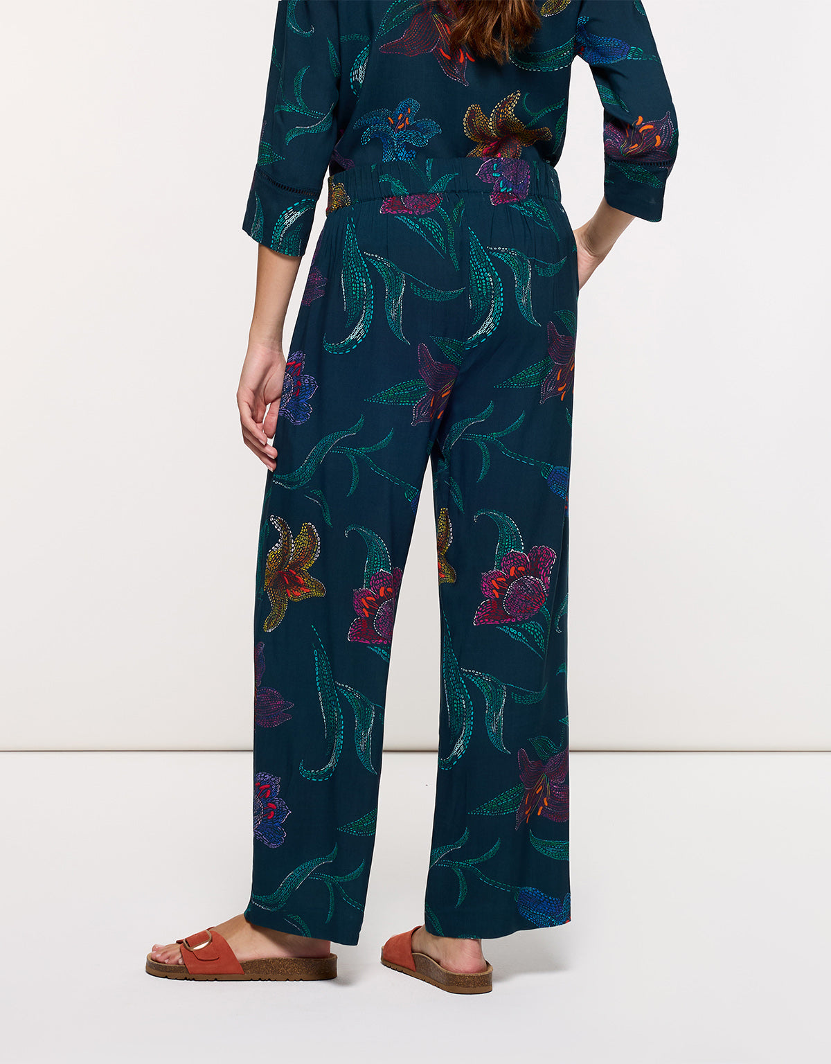 Pantalón Largo Multicolor - Florpan 4