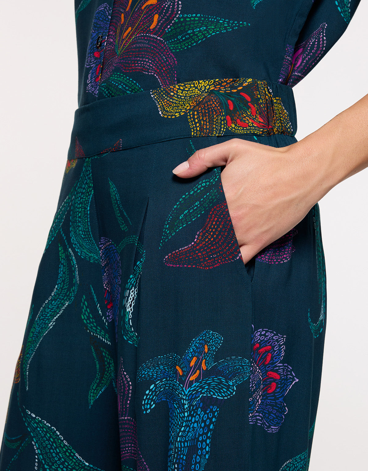 Pantalón Largo Multicolor - Florpan 5