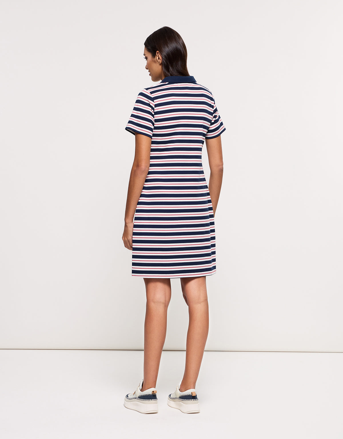 Vestido corto Rosa - Marinu 4