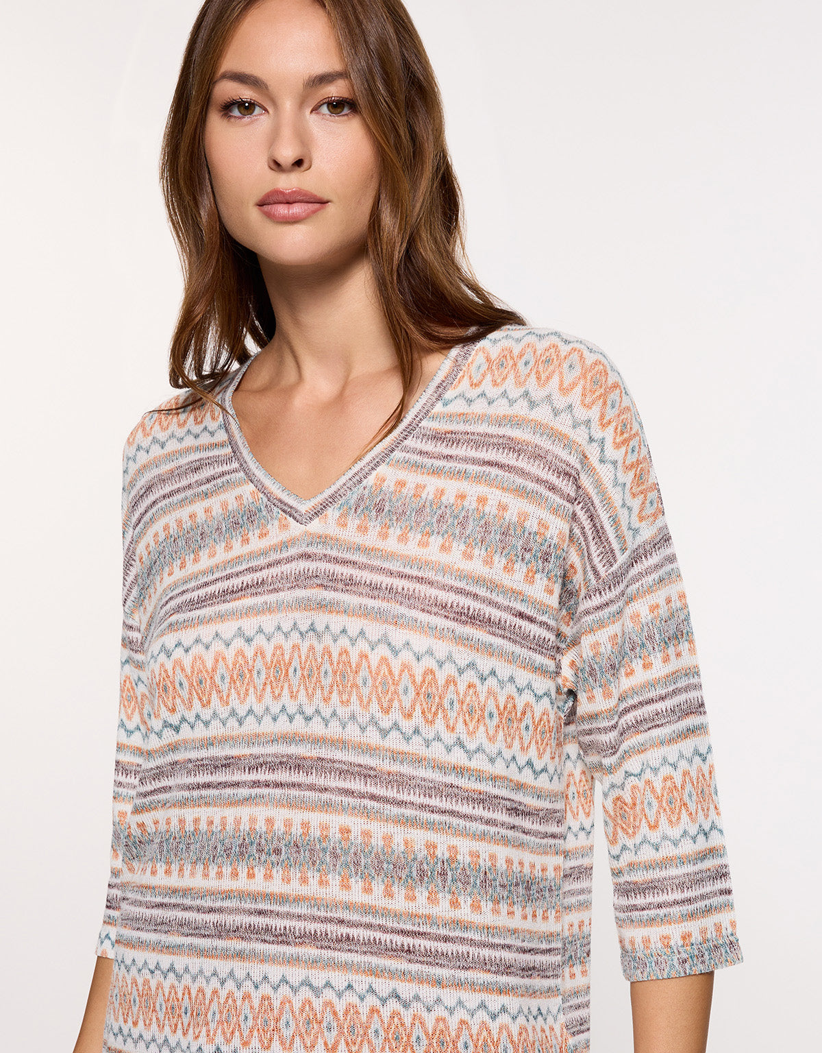 Camiseta Manga Larga Marrón - Arlie 2