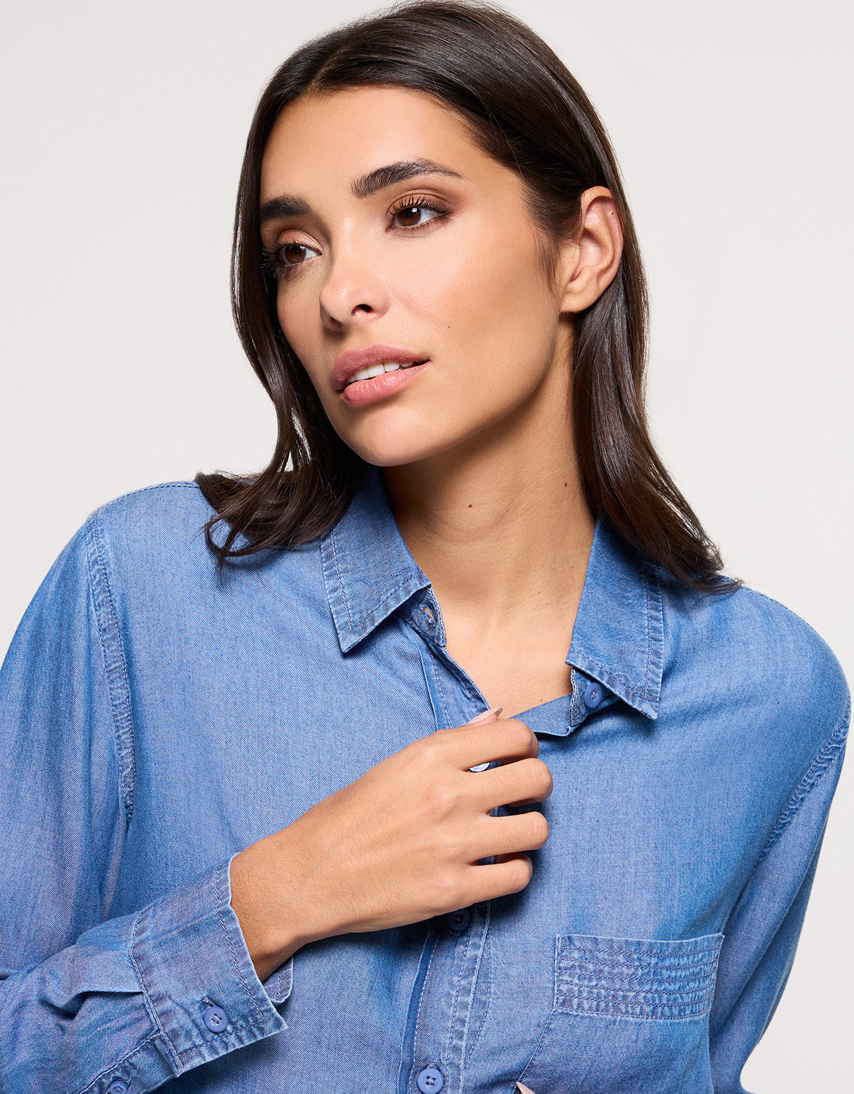 Camisa Manga Larga Denim - Daphne 2