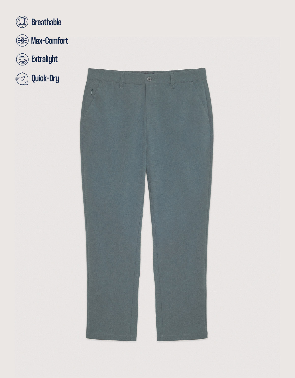 Long Green Pants - Pantlong
