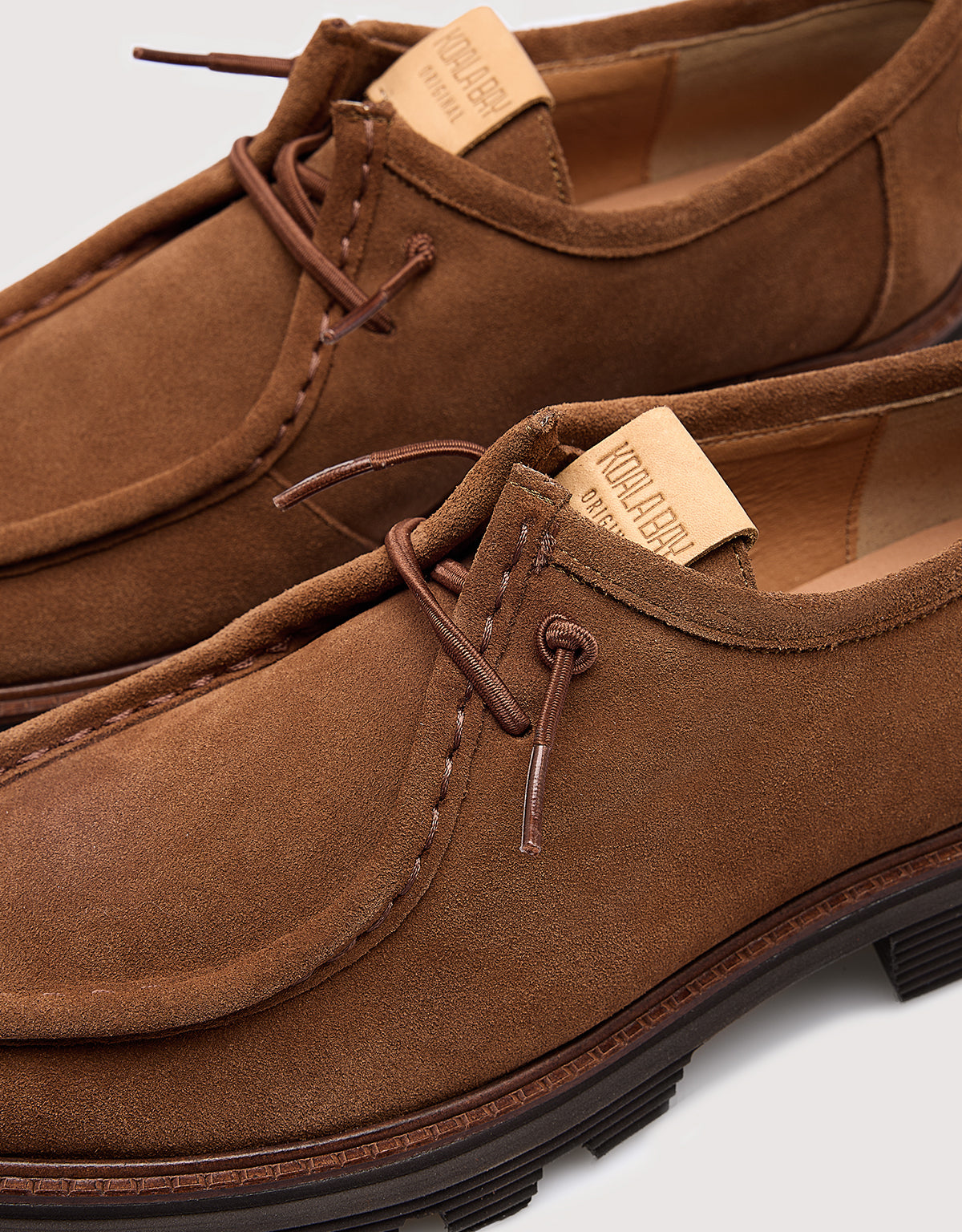 Zapato Wallabee Serraje Marrón - Rocky 6