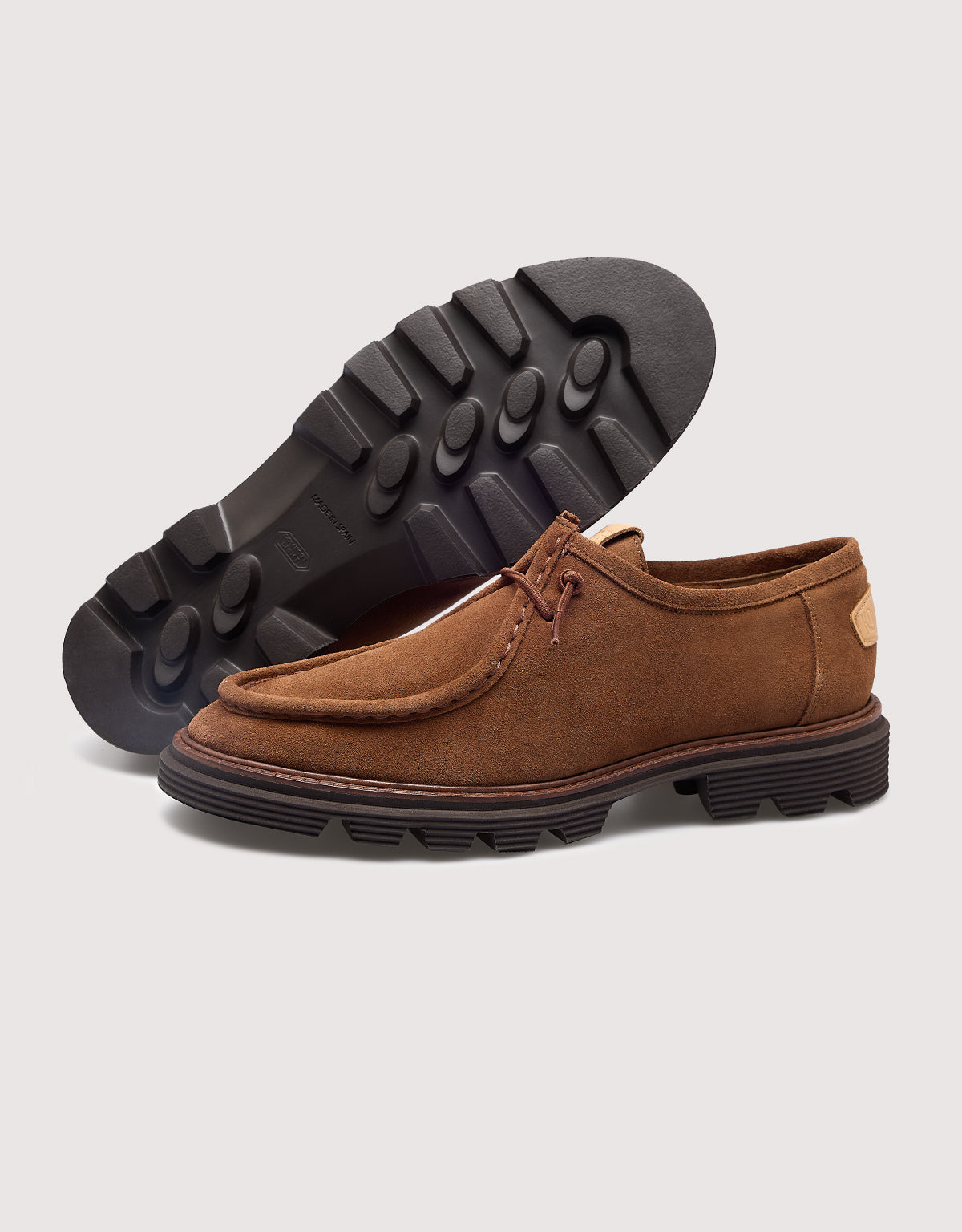 Zapato Wallabee Serraje Marrón - Rocky 4