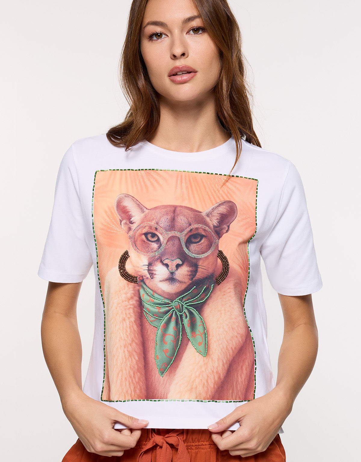 Camiseta Manga Corta Blanco - Tigralax 0