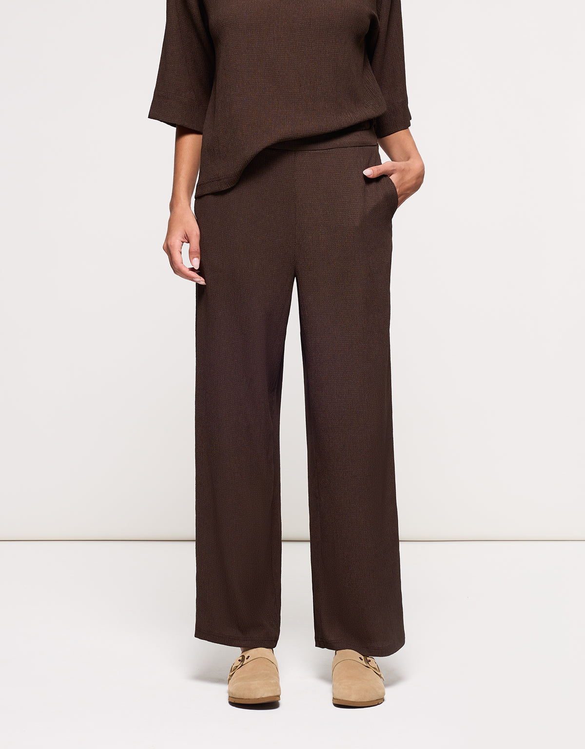 Pantalón Largo Marrón - Ponts 1