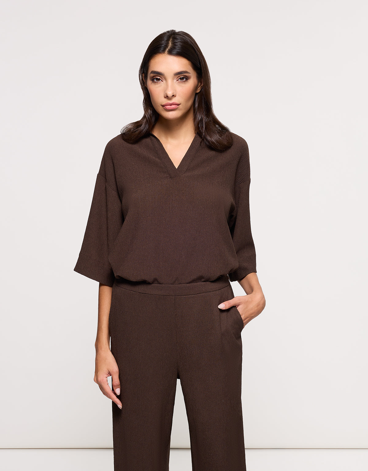 Pantalón Largo Marrón - Ponts 2