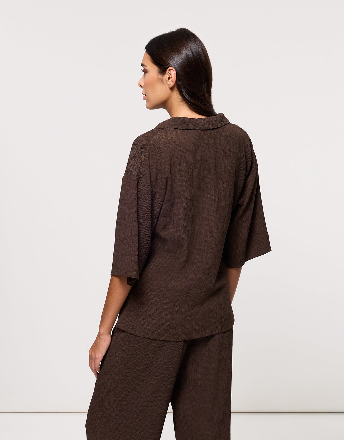 Camisa Manga Larga Marrón - Ponti 4