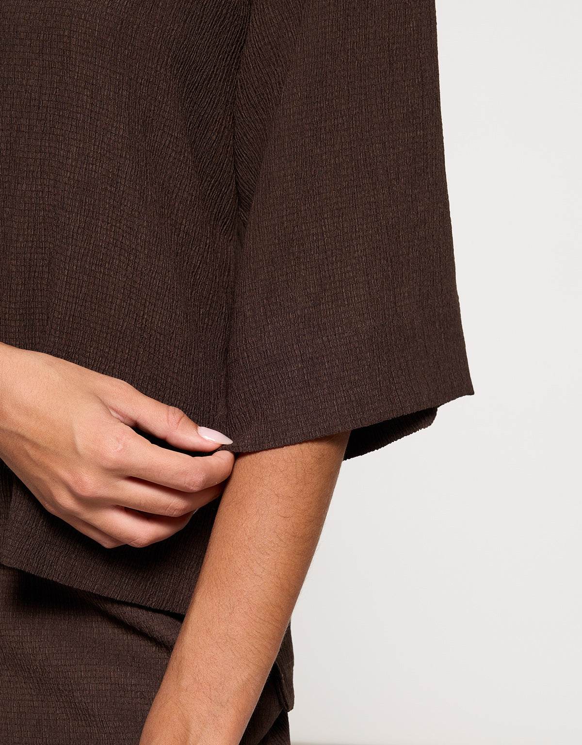 Camisa Manga Larga Marrón - Ponti 5