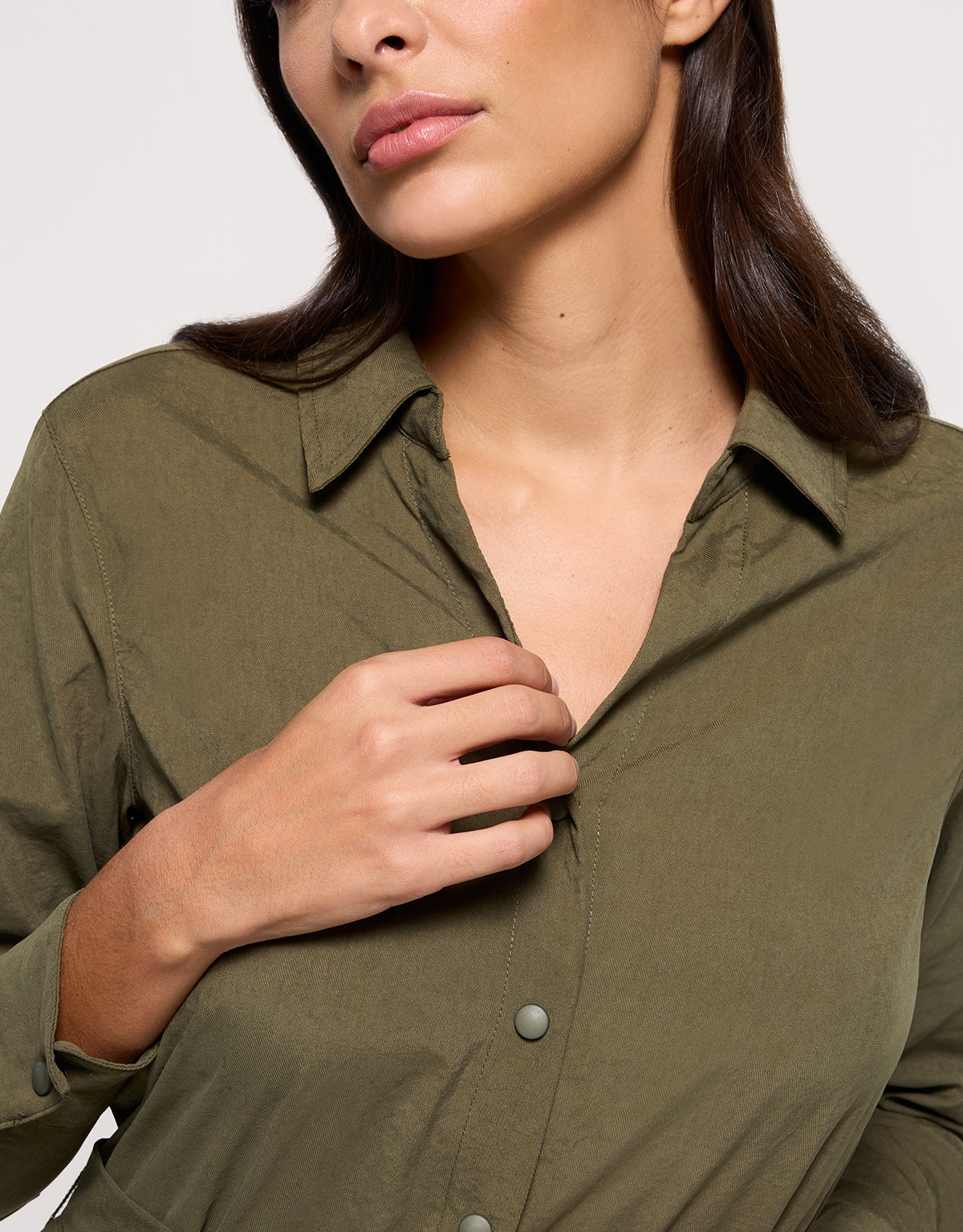 Vestido Midi Caqui - Veronico 5