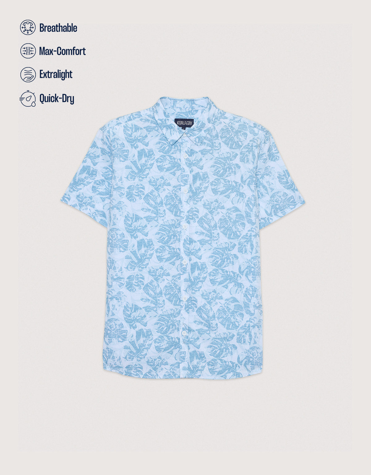 Short-Sleeve Light Blue Shirt – Blueraira