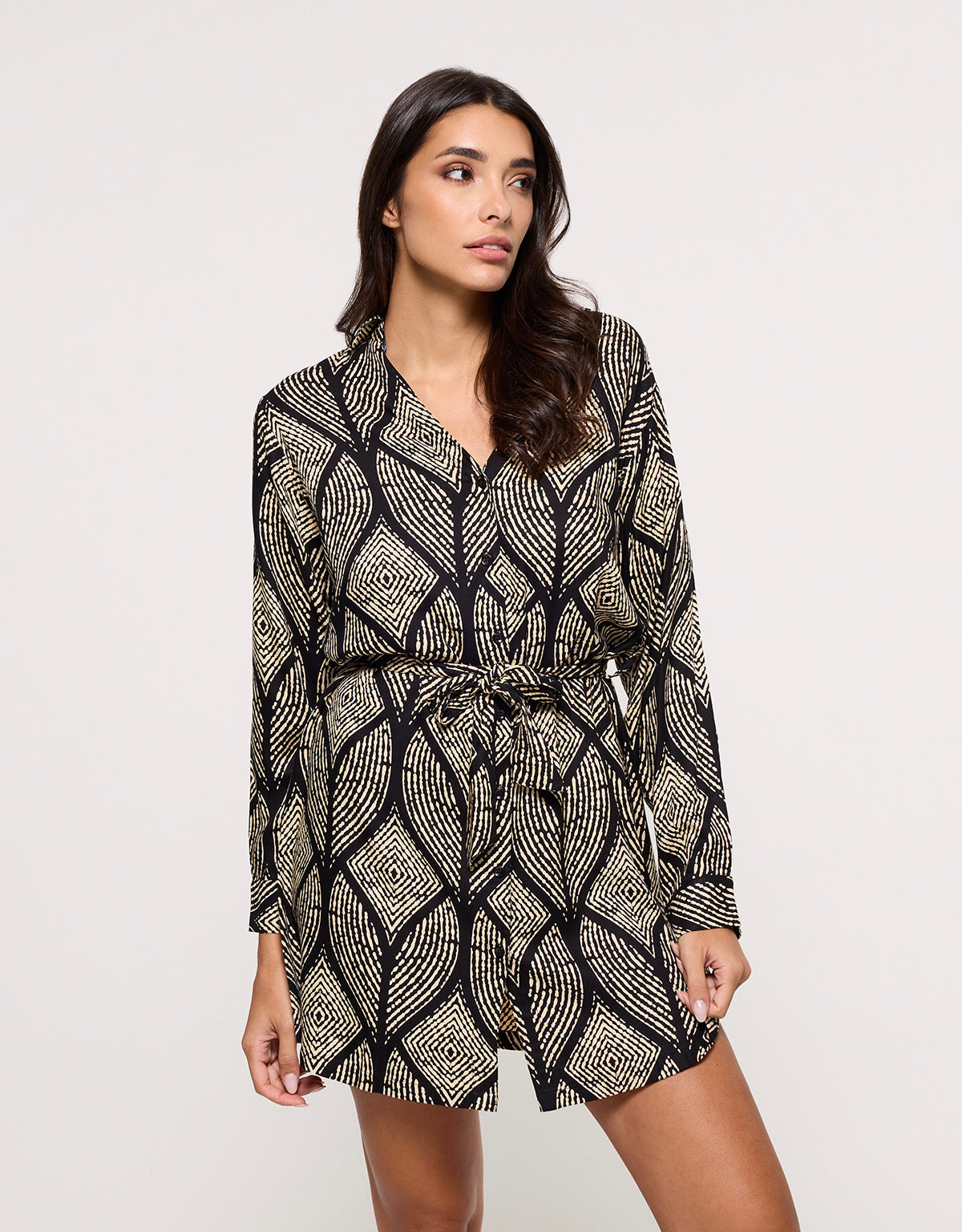 Vestido corto Negro - Darkana 2