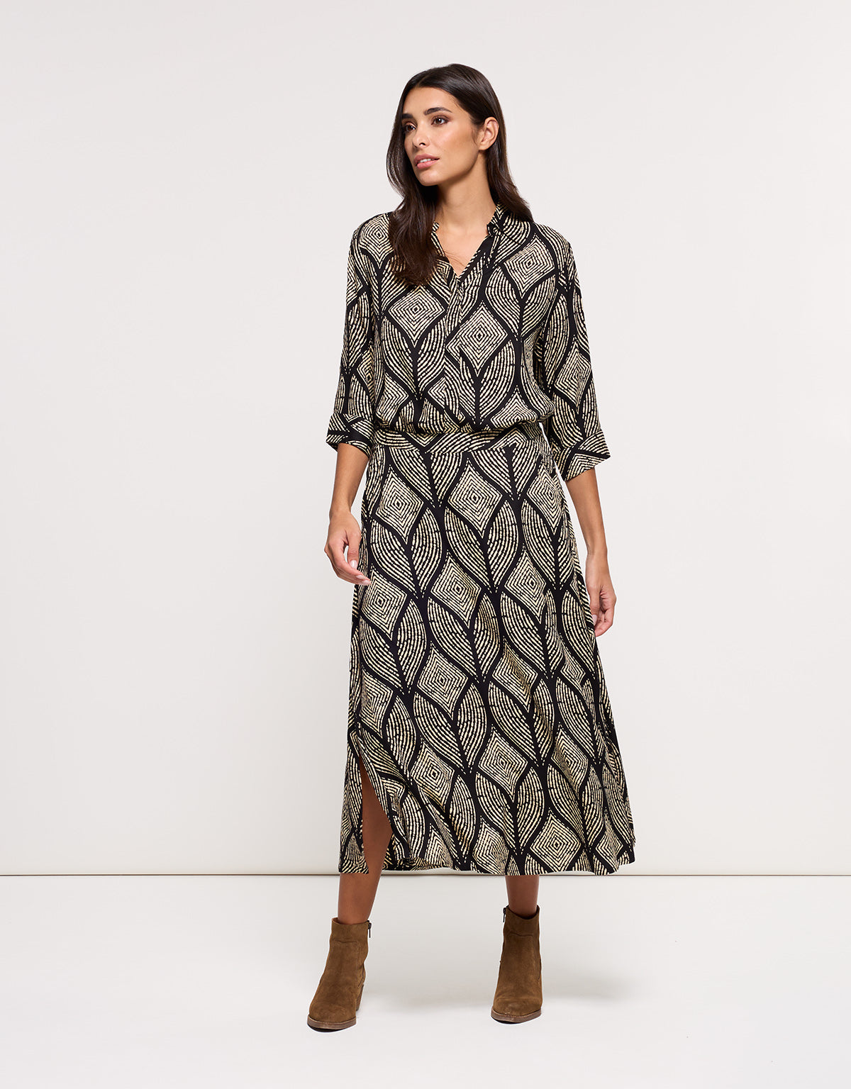 Falda Midi Negra - Sincual 6