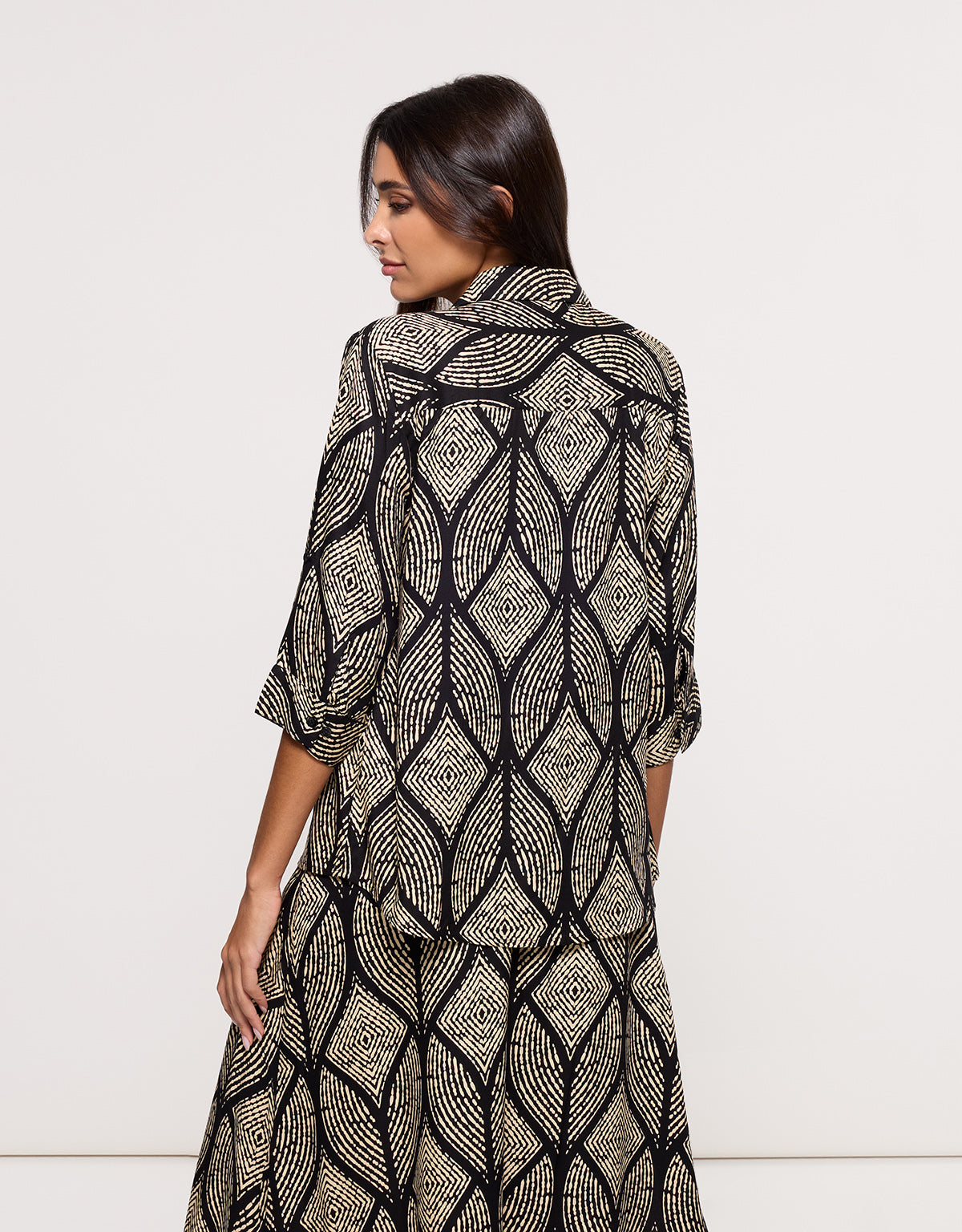 Camisa Manga Larga Negra - Arkine 5