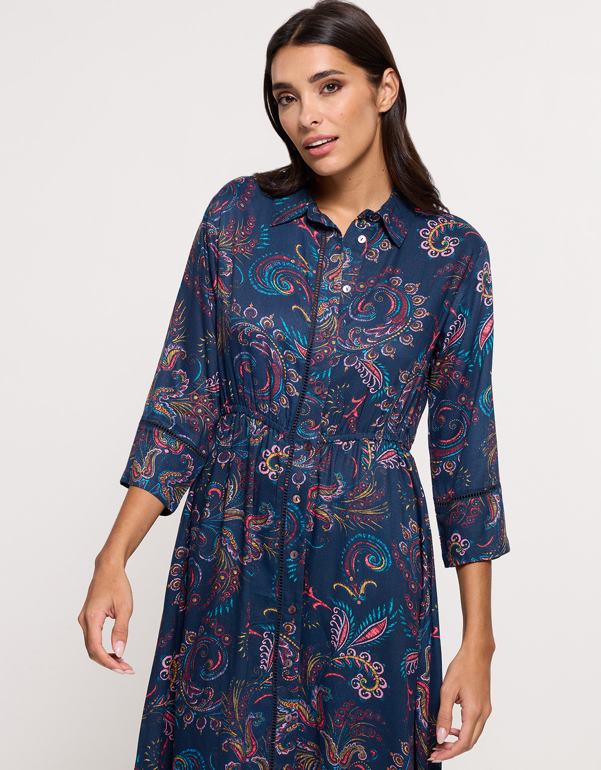 Vestido Midi Azul Marino - Hedres 2