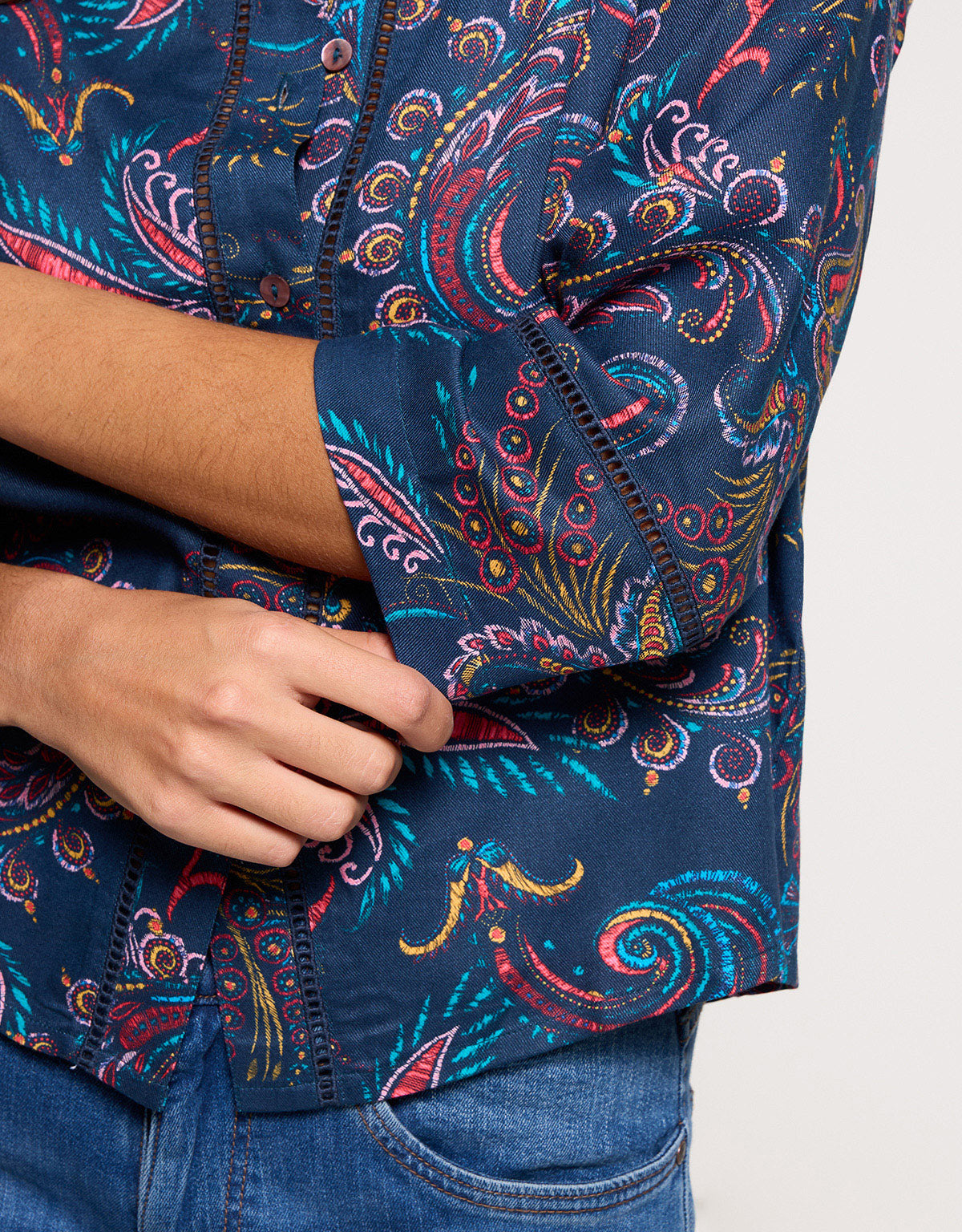 Camisa Manga Larga Azul Marino - Herisir 5